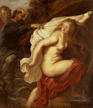 Desnudo Painting - susanna y los mayores 1 Peter Paul Rubens desnudo